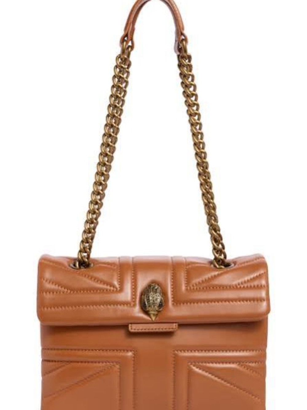 Kurt Geiger Union Jack leather quilted handbag